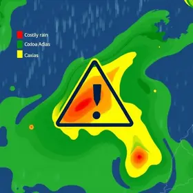 alerta laranja chuvas intensas Caxias