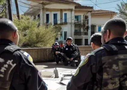 reunião com forças de segurança