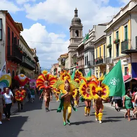 blocos carnavalescos e escolas de samba