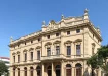 nova fachada do Palácio Gonçalves Dias