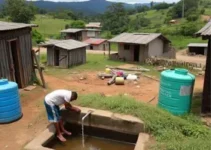 Famílias do povoado Belenzinho em Caxias