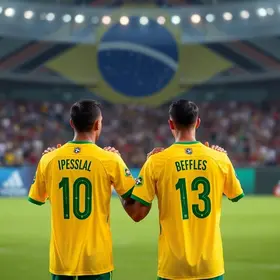 sorteio de camisas da seleção brasileira