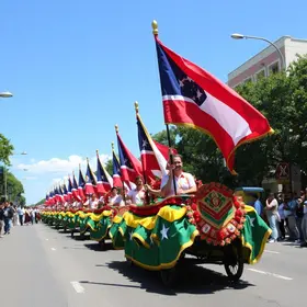 Desfile dos Polos I e II