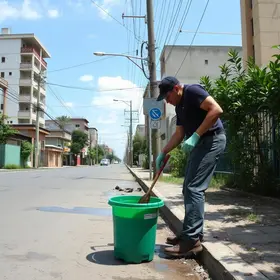 limpeza pública